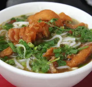 Hình ảnh Bánh đa trắng - cá