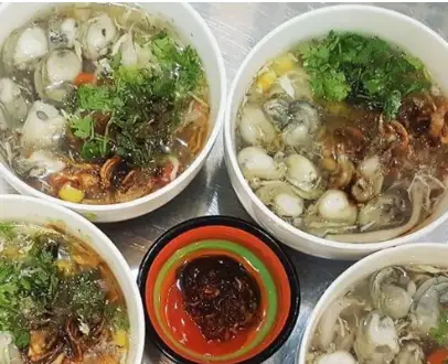 Hình ảnh Súp Cua & Bò Bía, Cá Viên Sốt Mắm Tỏi - Hương Lê - Phạm Thế Hiển