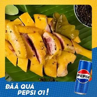 Hình ảnh [Deal Hot] Combo 1/2 gà ủ muối ăn mát + pepsi