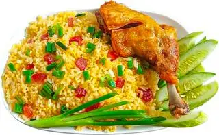 Cơm Dương Châu đùi gà - 73.000 ₫ tại Cơm Gà Xối Mỡ Thạch Lam - Đoàn Văn Bơ
