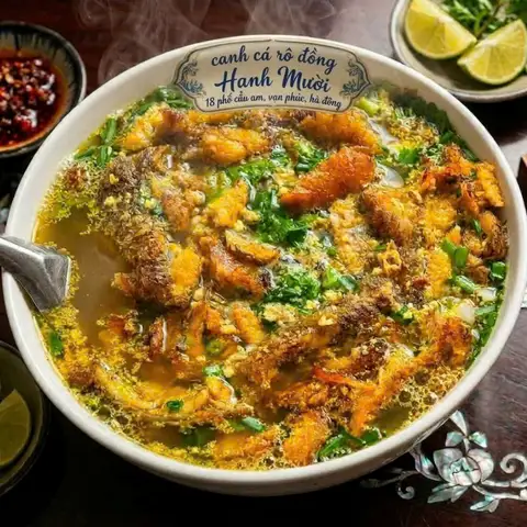 Hình ảnh Canh Cá Rô Đồng Hanh Mười - Phố Ẩm Thực Cầu Am