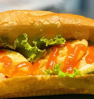 Bánh mì 2 trứng - 25.000 ₫ tại Bánh Mì Phương Mỹ - Lê Thị Bạch Cát
