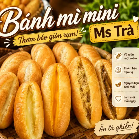 Hình ảnh Bánh Mì Mini Ms Trà - Dương Đức Hiền