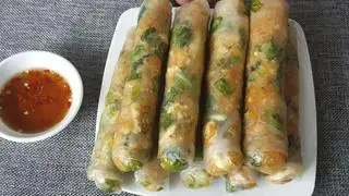 Bì cuốn chay - 5 cuốn - 60.000 ₫ tại Hủ Tiếu Chay Chị Mút - Góc Chùa Giác Nguyên - Hoàng Diệu