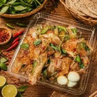 Bánh tráng trộn ớt rim - 32.000 ₫ tại Bánh Tráng Trộn Bà Năm - Trần Xuân Soạn