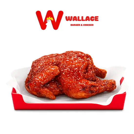 Gà rán sốt Spicy nửa con - 110.000 ₫ tại Wallace - Burger & Chicken - Vạn Kiếp
