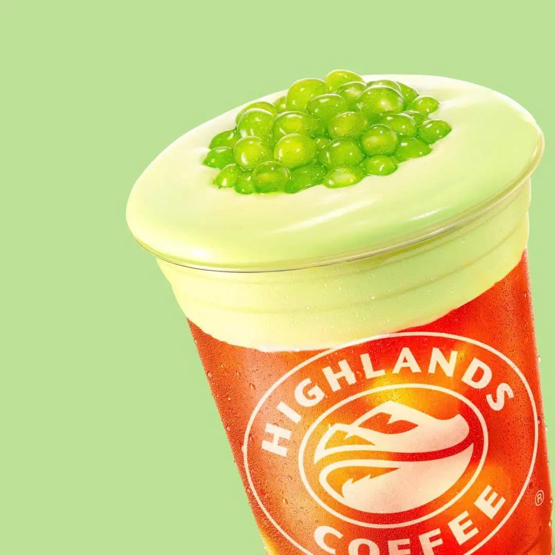 Trà Sen Vàng Cốm Non - 59.000 ₫ tại Highlands Coffee - 119 Hàm Nghi