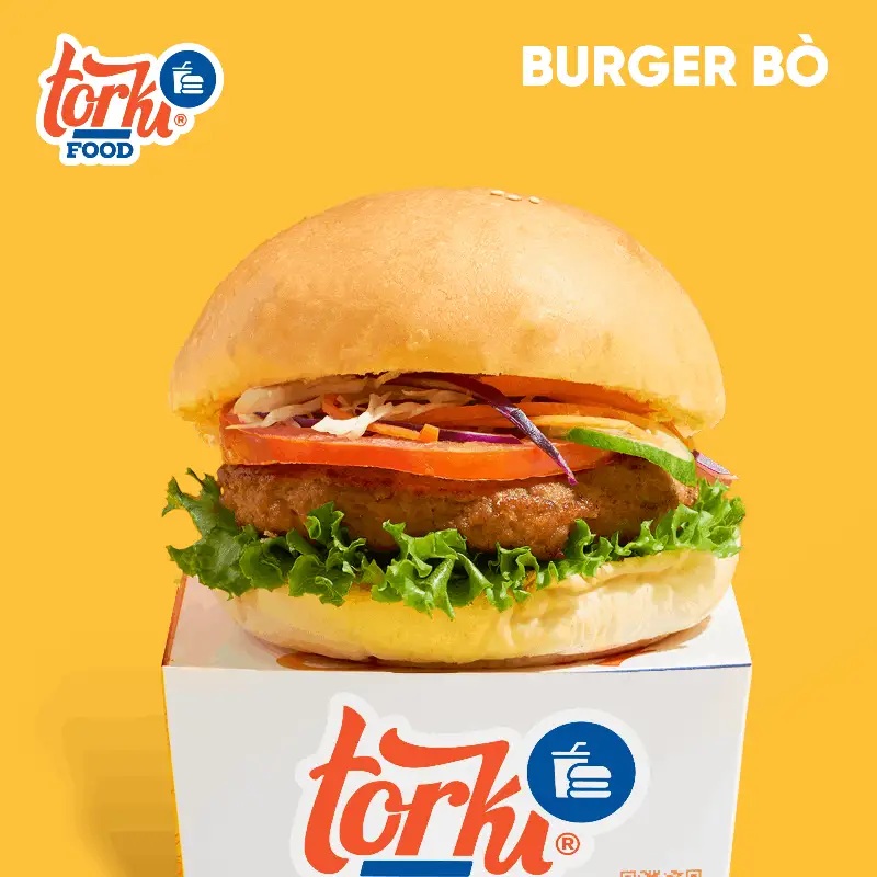 Hình ảnh Burger Bò Nướng