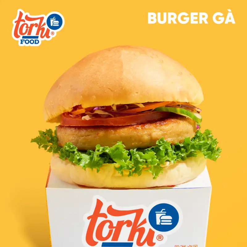 Hình ảnh Burger Gà Nướng
