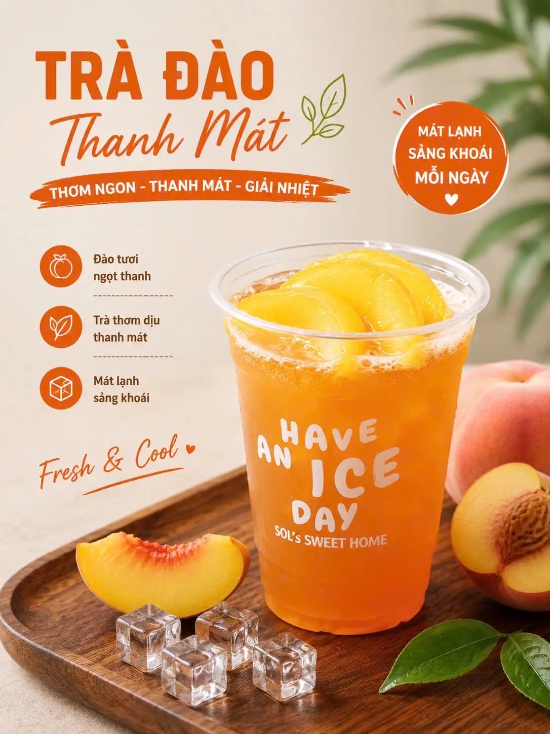 Hình ảnh TRÀ ĐÀO - PEACH TEA