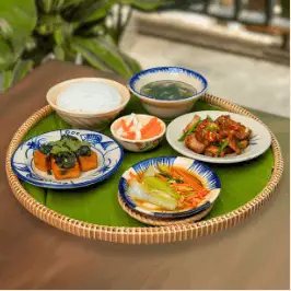 Set Cơm Thịt rang cháy cạnh - 82.000 ₫ tại Cơm Nhà Express - Cơm Ship Văn Phòng & Cơm Phần - Hoa Sữa