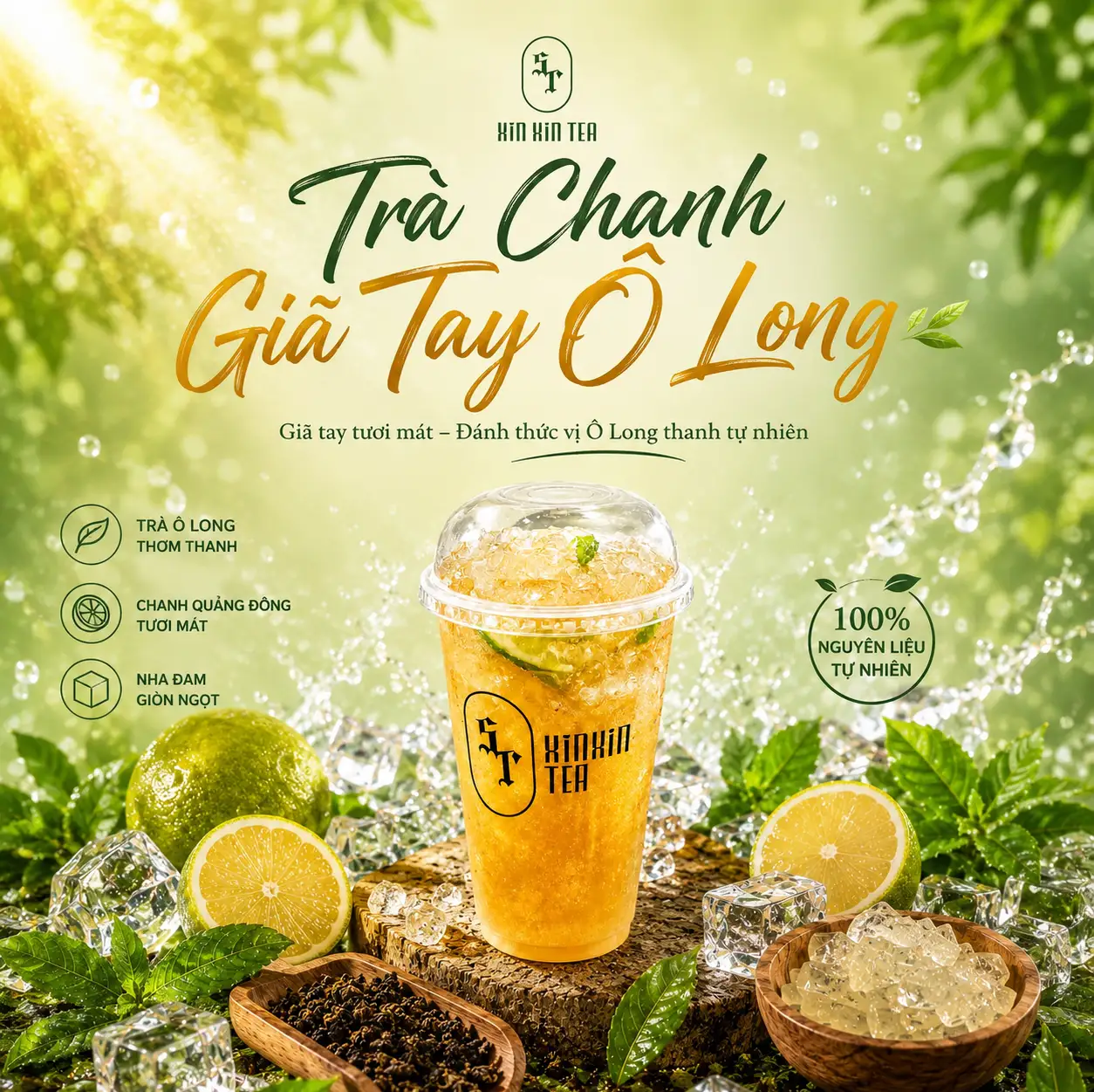 Hình ảnh Trà Chanh Giã Tay Olong(L)