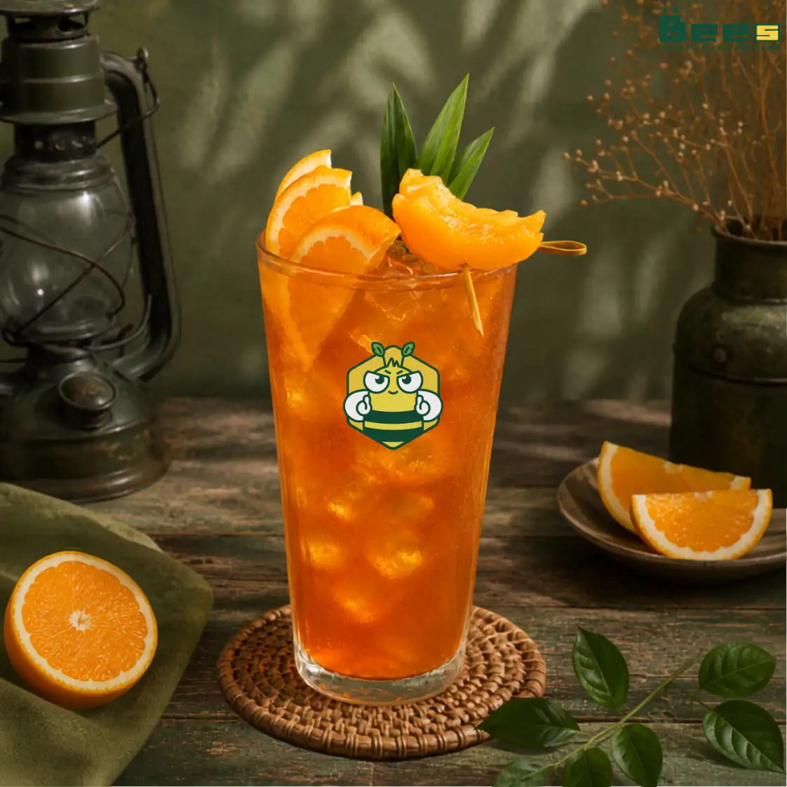 TRÀ ĐÀO CAM SẢ - 55.000 ₫ tại Bees Coffee