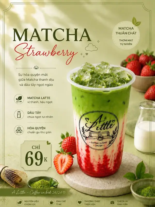 Hình ảnh Matcha Strawberry