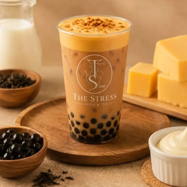 Hình ảnh Trà sữa kem phô mai dẻo (M)