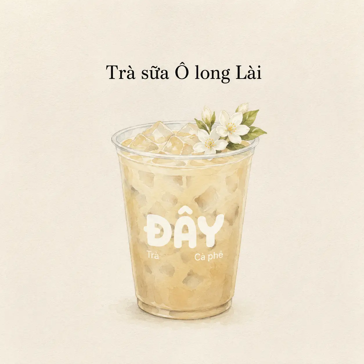 Hình ảnh Trà sữa Ô long Lài (M)