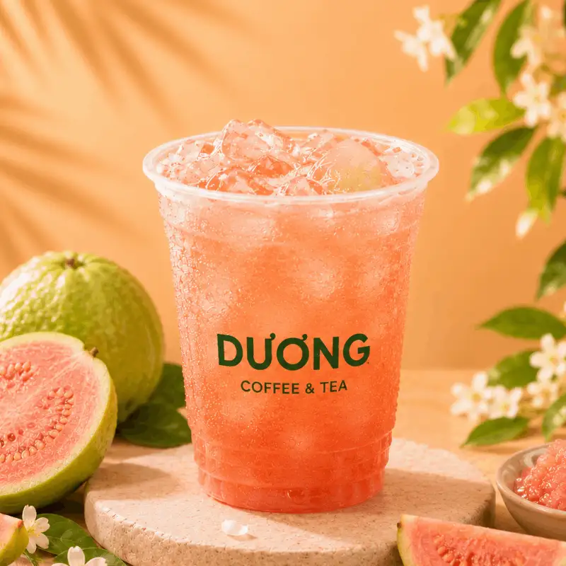 Hình ảnh Trà Ổi Hồng (M - 500ml)