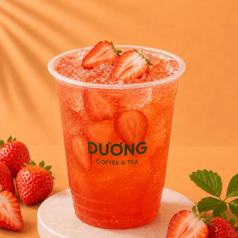 Hình ảnh Trà Dâu Tây (L - 700ml)