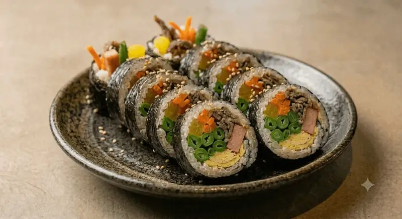 Hình ảnh Kimbap Truyền Thống / Classic Kimbap