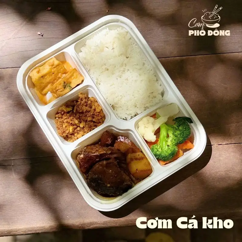Hình ảnh Cơm Cá kho riềng