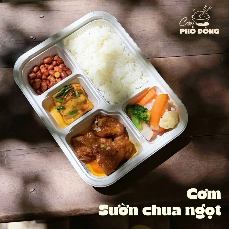Hình ảnh Cơm Sườn chua ngọt