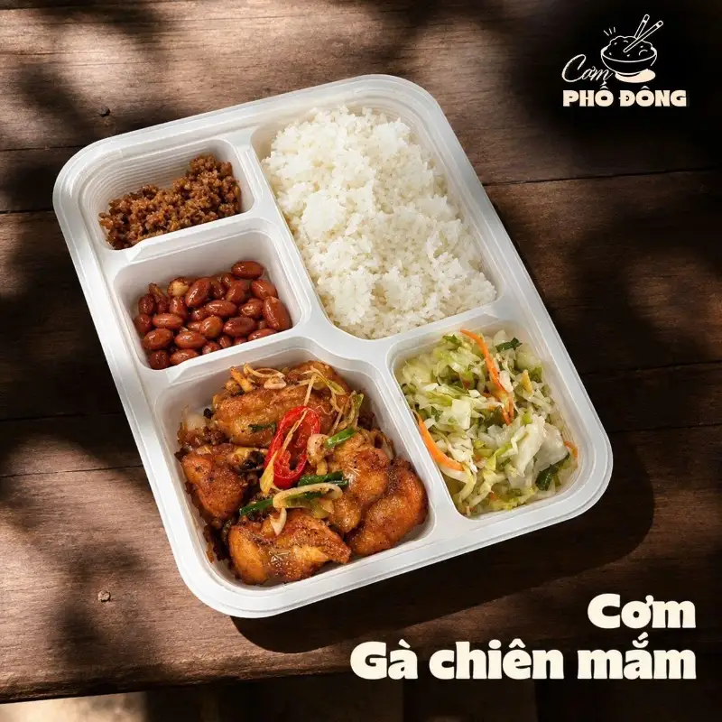 Hình ảnh Cơm Gà chiên mắm