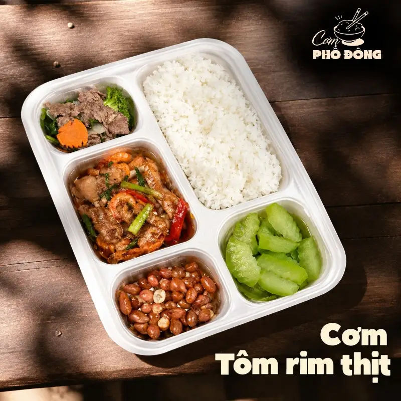 Hình ảnh Cơm Tôm rim thịt
