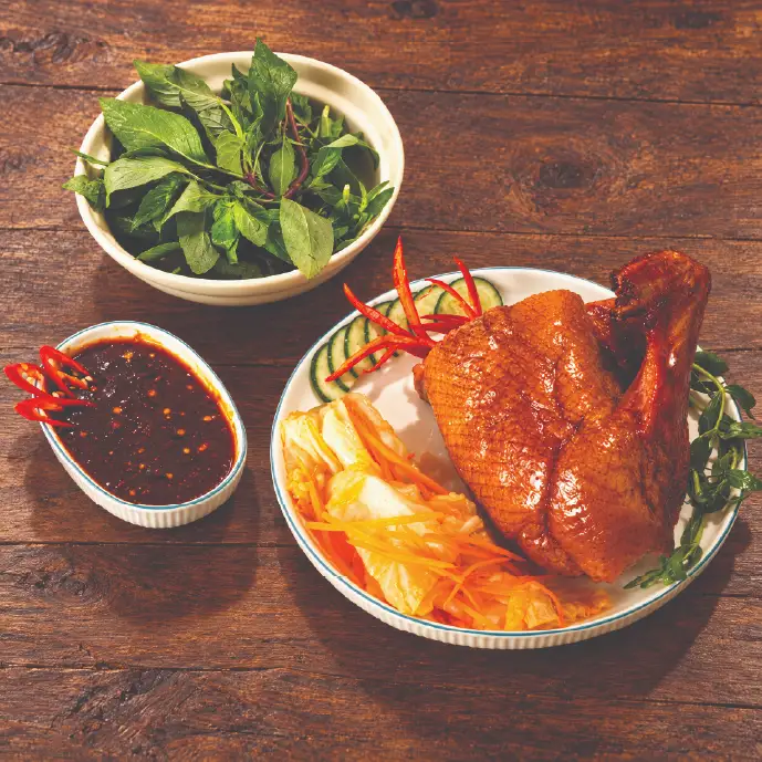 Hình ảnh Vịt Quay Tứ Bảo 1/4 con phần cánh