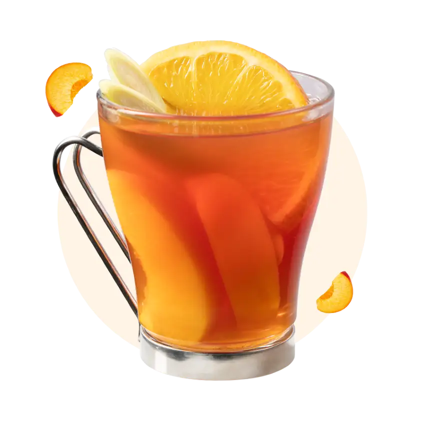 PLT Trà Đào Cam Sả nóng - 65.000 ₫ tại The Coffee House - Hồng Hà