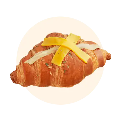 PLT Croissant Phô Mai Bơ Tỏi - 65.000 ₫ tại The Coffee House - Nguyễn Thái Bình