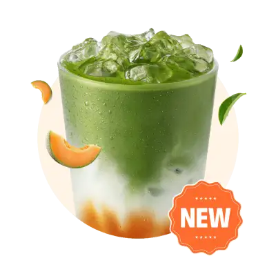 Hình ảnh PLT Matcha Layers Đào Dưa Lưới
