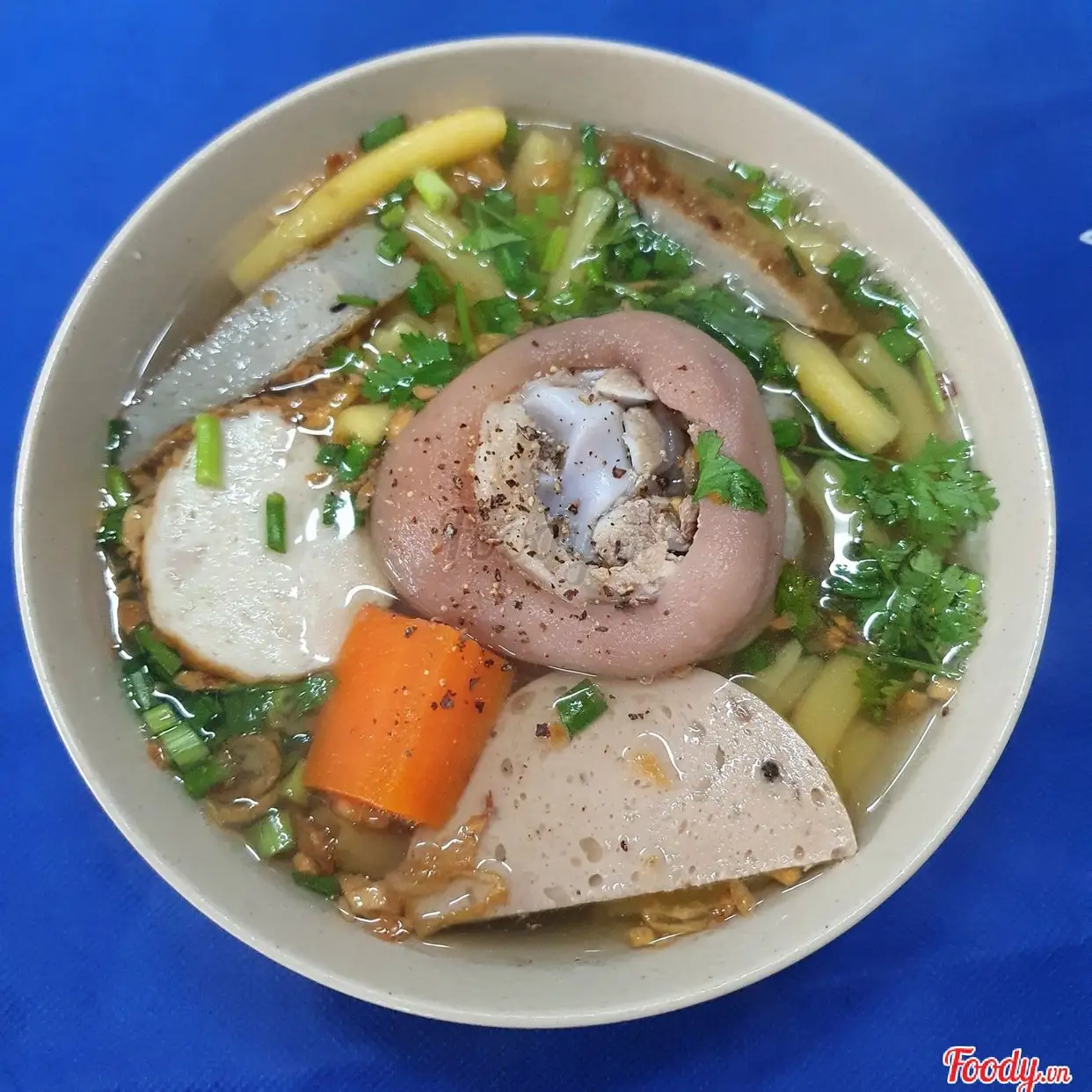 Nui Giò Chả - 55.000 ₫ tại Quán Ngon Bánh Canh Bột Gạo - Chung Cư Đoàn Văn Bơ