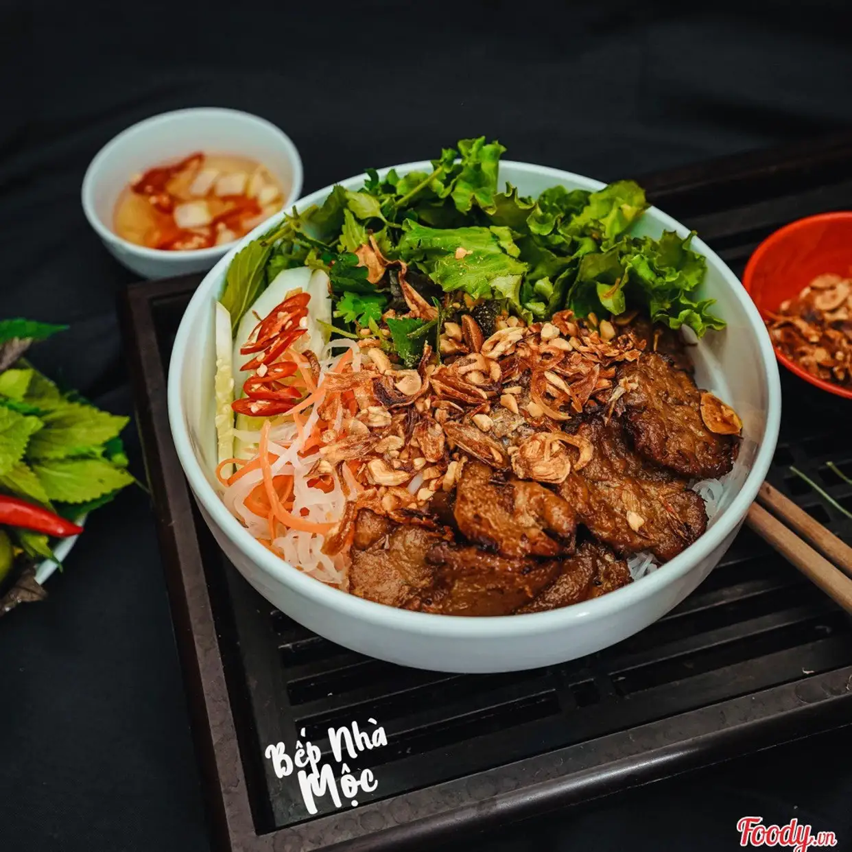 Hình ảnh Combo 1 bún thịt nướng +1 nước chanh/quất mật ong
