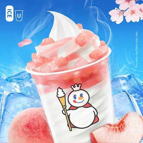 (Lạnh) Super Sundae Đào Hồng (MT) - 30.000 ₫ tại Trà Sữa Mixue - 198 Hoàng Diệu