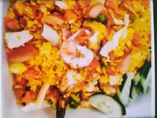 Hình ảnh cơm xào hải sản 