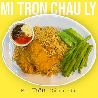 Hình ảnh Mì Trộn Cánh Gà Chiên