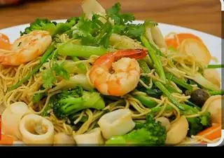 Hình ảnh Mì xào hải sản 