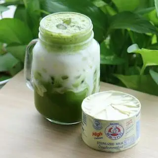 Hình ảnh Matcha Latte Sữa Gấu