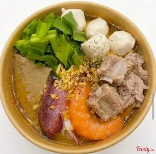 Hình ảnh Bún Thái Hải Sản + Sườn