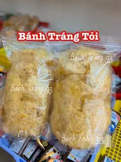 Hình ảnh [Túi Zip Lớn] Bánh Tráng Tỏi