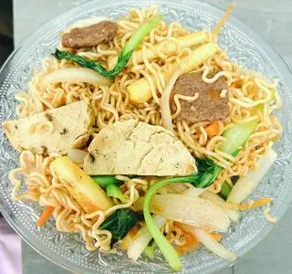 Hình ảnh MÌ GÓI XÀO CHAY 