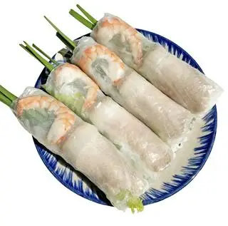 Hình ảnh Gỏi cuốn tôm thịt (phần 5 cuốn) ăn tương
