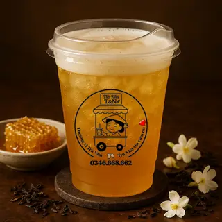 Hình ảnh Lục trà lài mật ong sủi bọt 
