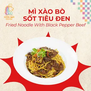 Hình ảnh Mì Xào Bò Sốt Tiêu Đen 