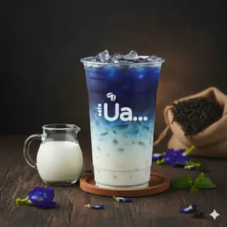 Hình ảnh Olong đậu biếc latte 700ml
