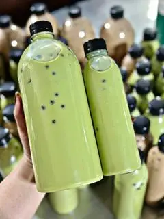Hình ảnh Trà sữa thái xanh 1lít