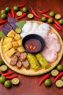 Hình ảnh Bún đậu dồi sụn