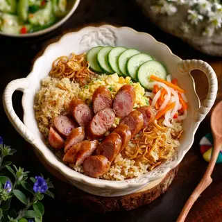 Hình ảnh Xôi trứng xúc xích