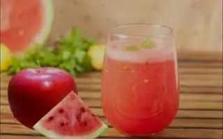 Hình ảnh Nước ép táo - dưa hấu