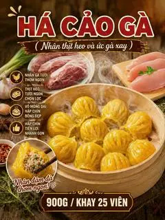 Hình ảnh há cảo gà